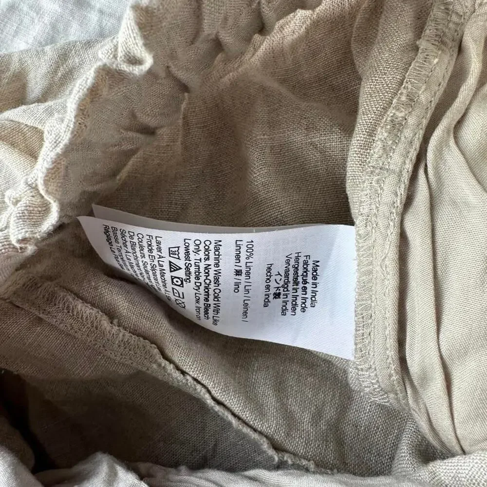 Jcrew linen shorts in size